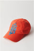 Big Buti Baseball Cap - Free People - Red/Blue